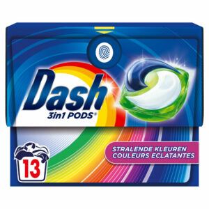 Dash  wascapsules gekleurde was – 13 wasbeurten