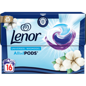 Lenor Pods  wascapsules  – 16 wasbeurten