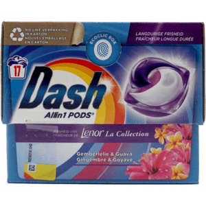 Dash  wascapsules gekleurde was – 1 wasbeurten