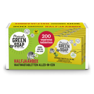 Marcel’s green soap  vaatwastabletten  – 200 wasbeurten