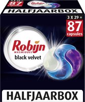 Robijn Black Velvet  wascapsules zwarte was – 87 wasbeurten