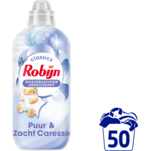 Robijn Puur & Zacht  wasverzachter  – 50 wasbeurten
