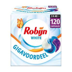 Robijn Stralend wit  wascapsules witte was – 120 wasbeurten
