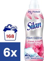 Silan Fresh Control Floral Crisp wasverzachter  – 168 wasbeurten
