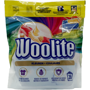 Woolite  wascapsules gekleurde was – 28 wasbeurten