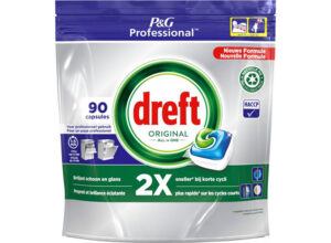 Dreft All in One Regular & Originial vaatwastabletten  – 90 wasbeurten