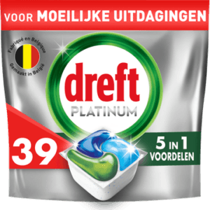 Dreft Originial vaatwastabletten  – 39 wasbeurten