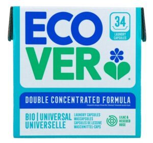 Ecover  wascapsules witte was – 34 wasbeurten