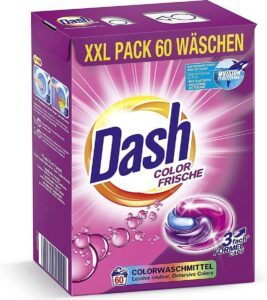 Dash  wascapsules gekleurde was – 60 wasbeurten