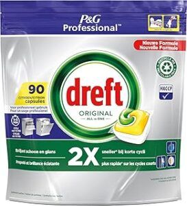 Dreft Professional & Lemon & Originial vaatwastabletten  – 270 wasbeurten