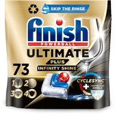 Finish Infinity Shine vaatwastabletten  – 73 wasbeurten